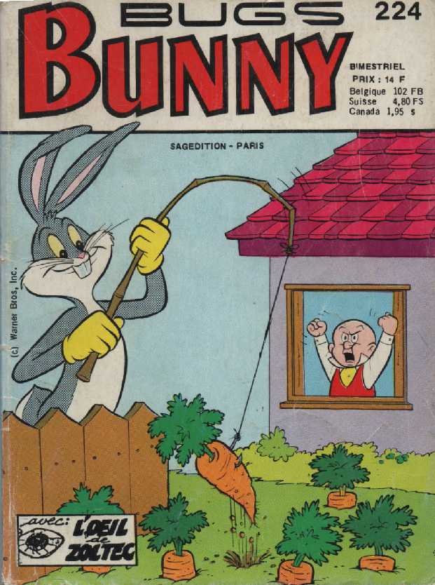 Scan de la Couverture Bugs Bunny n 224